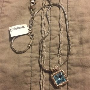 Brighton’s Regina necklace blue. Brand new w tag